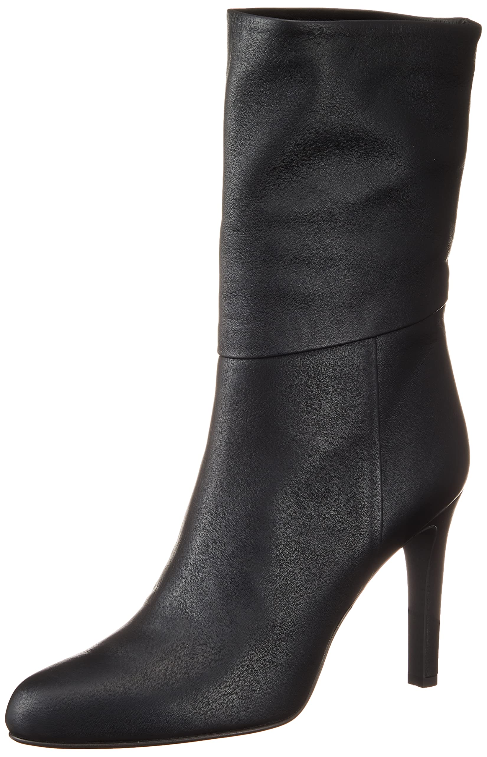 

Двенадцать Модных Ботинок Полусвободные Полусапоги Черные [Seven Thirty] чёрный