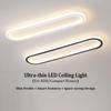 Household Minimalist LED Ceiling Light Remote Control 3 Lighting Modes Corridor Ultra-thin Lighting Lamp
