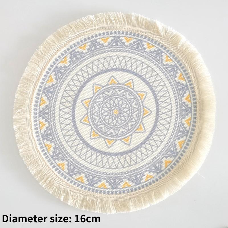New Dinning Lace Table Cover Embroidered Table Cloth Elegant Round Tablecloth Coffee Coasters Napkin Party Wedding Decoration