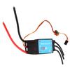 Brushless ESC Black 125A Brushless ESC RC Boat Two Way Water Cooled ESC for RC Boats Underwater