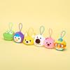 [pororomall] Pororo Face Plush Keychain - Pororo