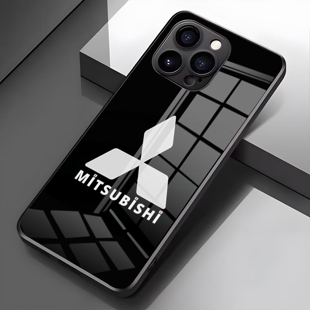 JDM B-B-MitsubishiES Phone Case For IPhone 17 Pro Max 16 15 14 Pro Max 13 11 X Xs Xr 8 7Plus Glass Cover