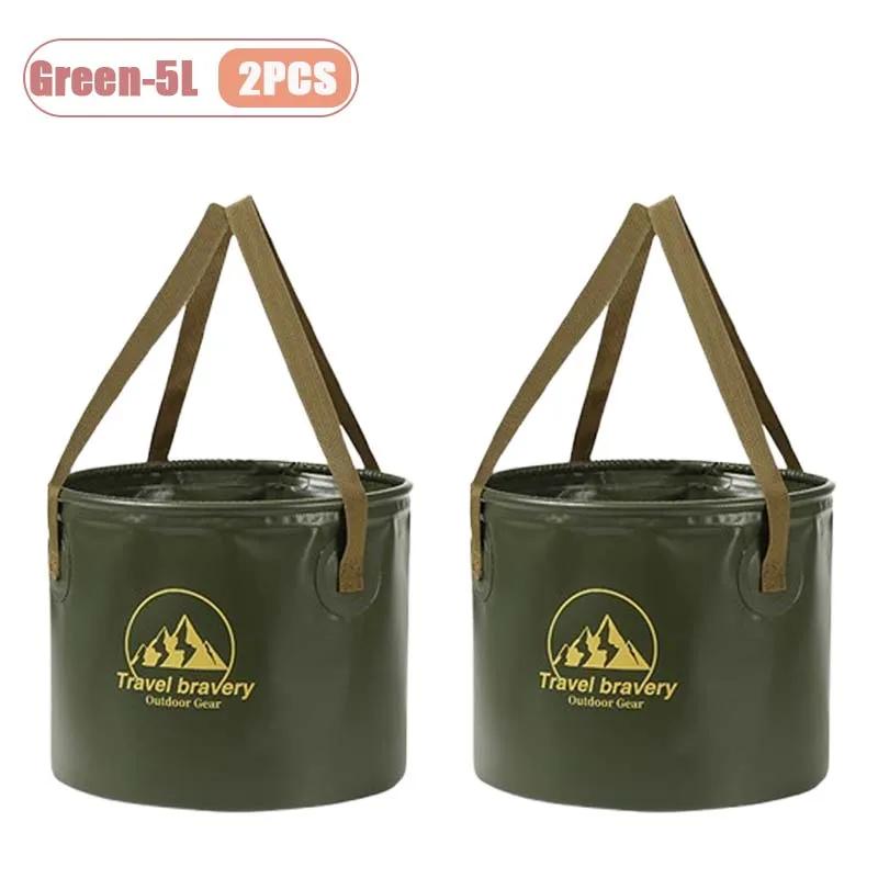 5/10/20LCollapsible Water Bucket Portable Outdoor Foldable Storage Container for Camping Hiking Beach Picnic Storage Basket