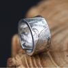 Adjustable Morgan Dollar Coin Ring Men Women Vintage Plated Retro Geometric Statement Jewelry