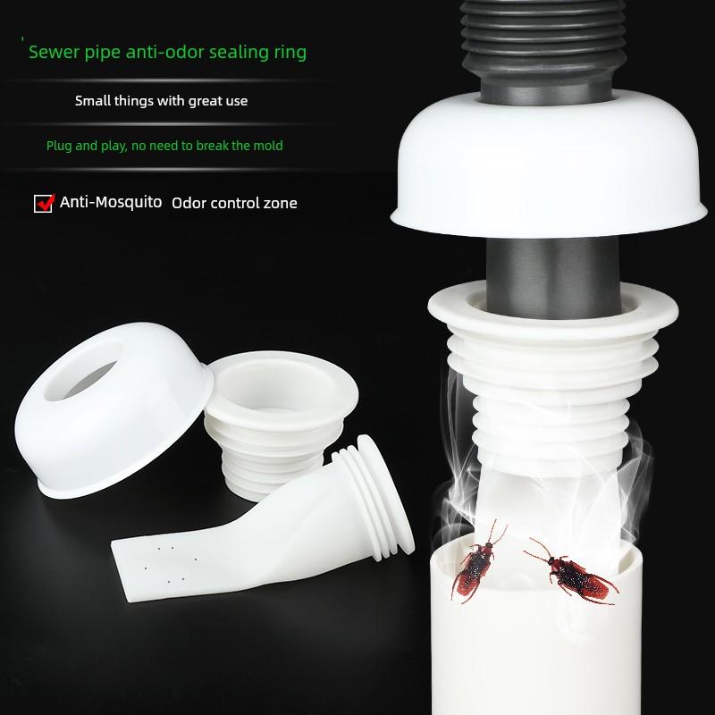 Anti-Odor Silicone Core for Floor Drain and Sewer, Universal Anti-Odor and Anti-Insect Sealing Plug for Water Pipes