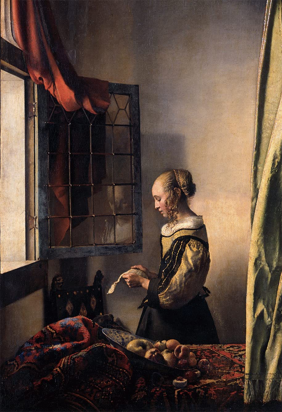 

пазл Johannes Vermeer Женщина, читающая письмо у окна x 38 300 деталей (26 см)