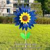Colorful Sunflower Double-Layer Children's Handheld Pinwheel for Outdoor Decoration