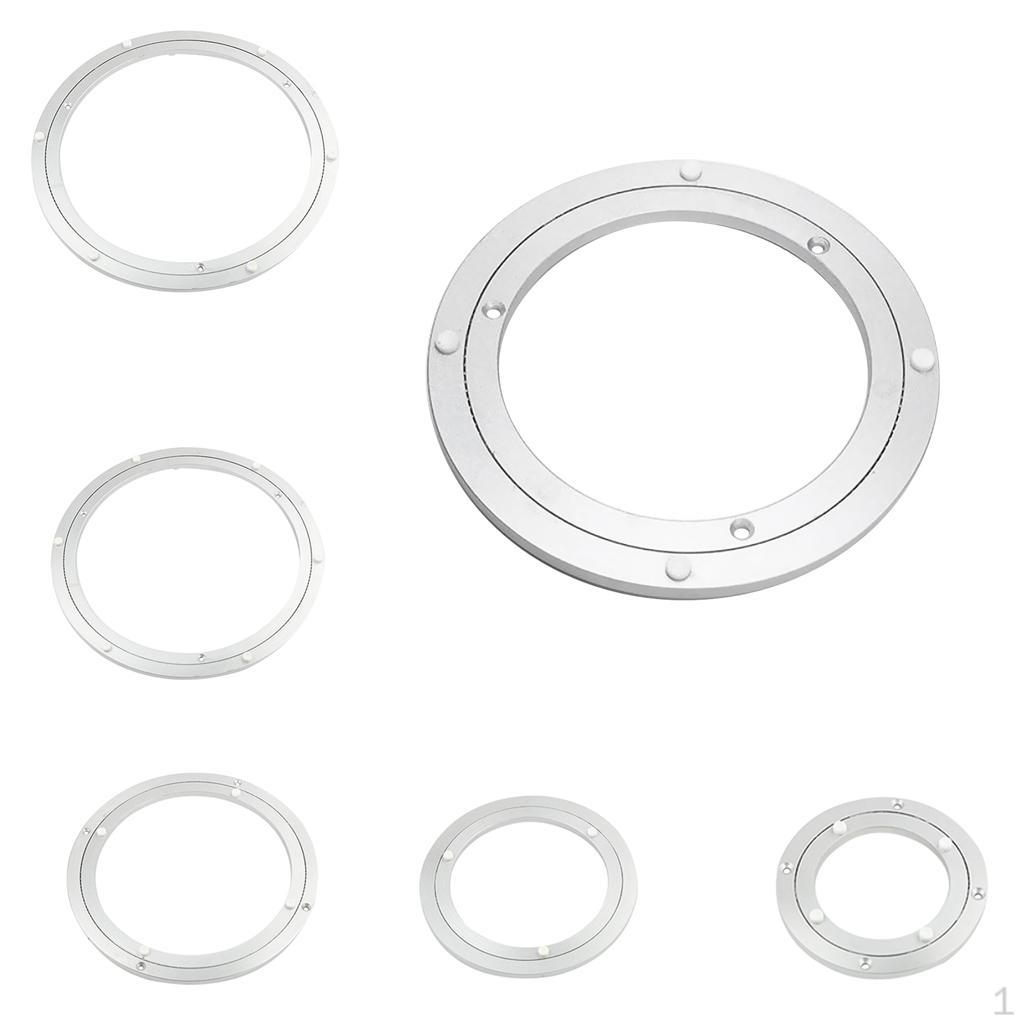Aluminum Alloy Round Rotating Turntable Base Table Plate 5.5 inch