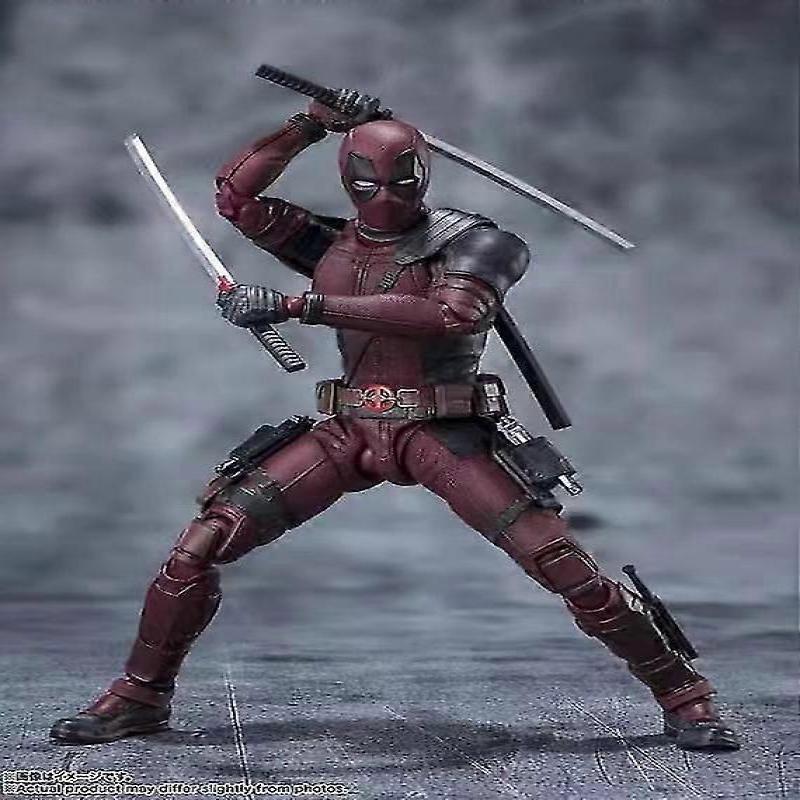 2024 Hot Marvel Classic Legends Series 6-inch Deadpool Action Figure Toy Collectible Model and Accessories from Deadpool 2 Movie