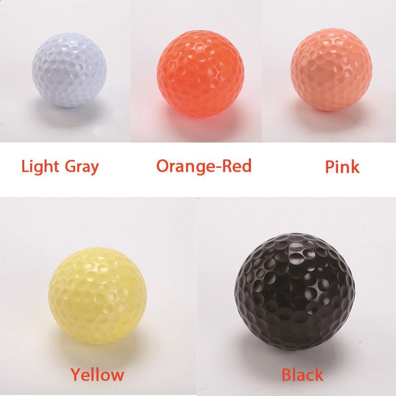 Durable Dog Toy Balls Bite-Resistant Floating Rubber Golf Ball Interactive Chew Fetch Toy for Small Medium Dogs 5