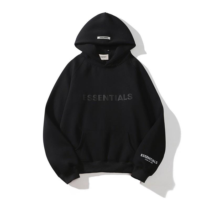 Mens Oversized Hooded Fleece Sweatshirt With
