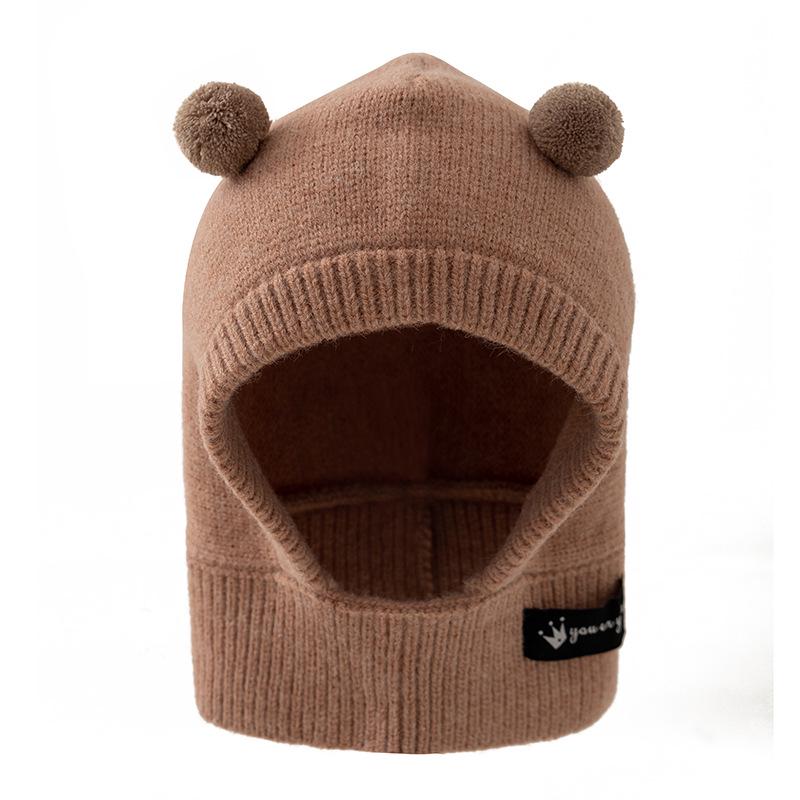 Children's Winter Hat & Scarf Set – Windproof, Ear Protection, Warm for Boys & Girls