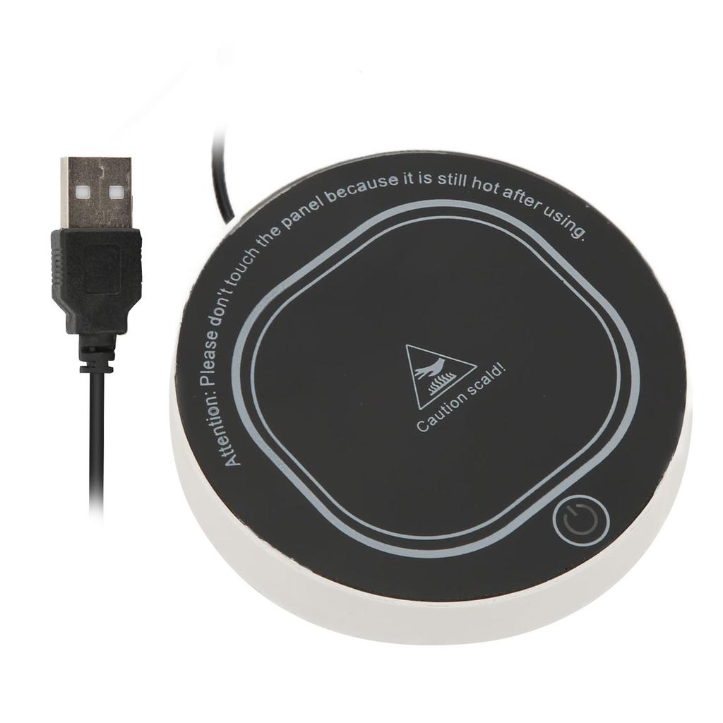 Cup Warmer Pad Constant Temperature USB Intelligent Utility Cup Heating Mat for Coffee Milk Tea