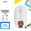 Logitech Pebble LINE FRIENDS Brown Bear Edition Wireless Mouse