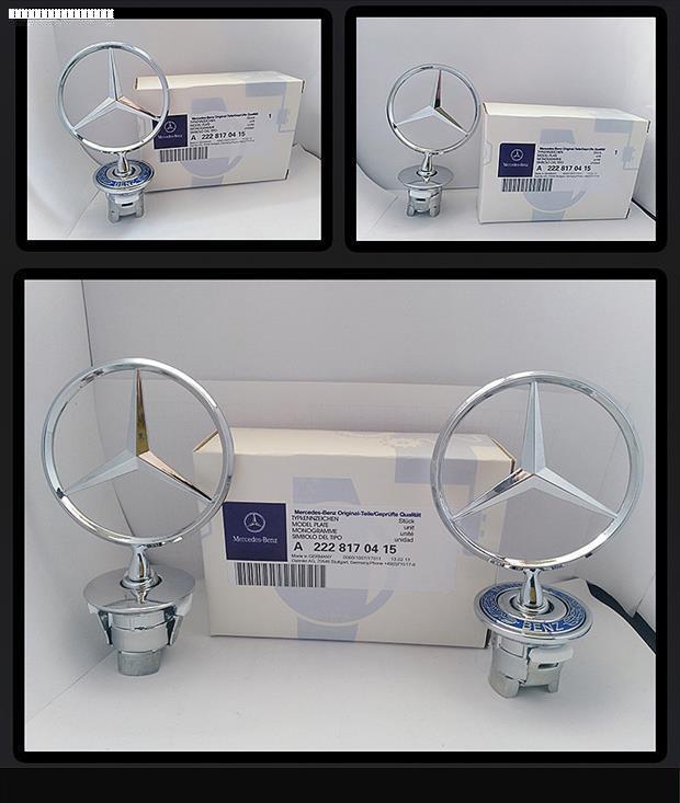 1 buc 44mm Emblema Capotă Motor Mașină Accesorii Capotă Față Pentru Mercedes Benz AMG W204 W205 W203 W211 W212 W213 W201 W210 W124