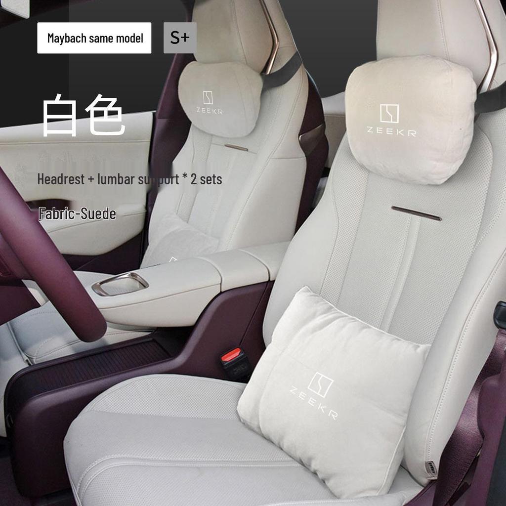 2025 Zeekr X Headrest & Lumbar Support Pillow for Neck Protection and Car Interior Decoration
