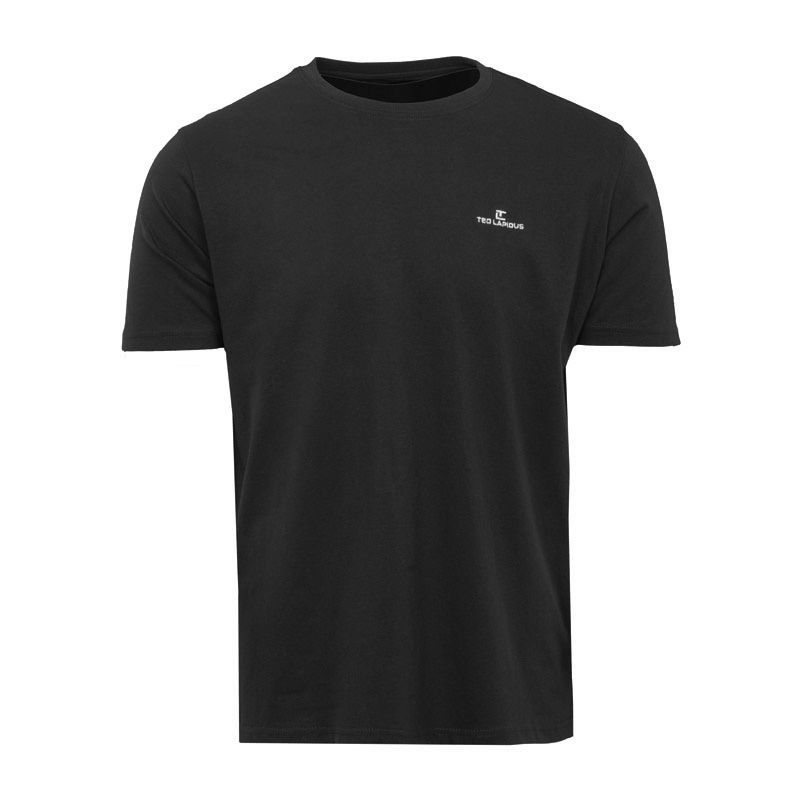 Plain Round Neck T-shirt Luidji Cotton Men TED LAPIDUS