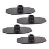 4Pcs For 15-20 Ford F150 FL34 5586-AA Rear Leaf Spring Insulator Bushing Inserts