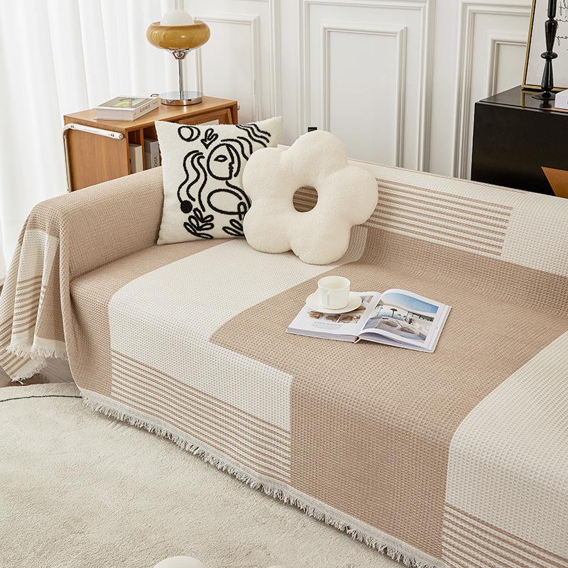 sofa covers for living room Sofa towel sofa blanket sofa cover all-inclusive universal camping blanket Tassel design