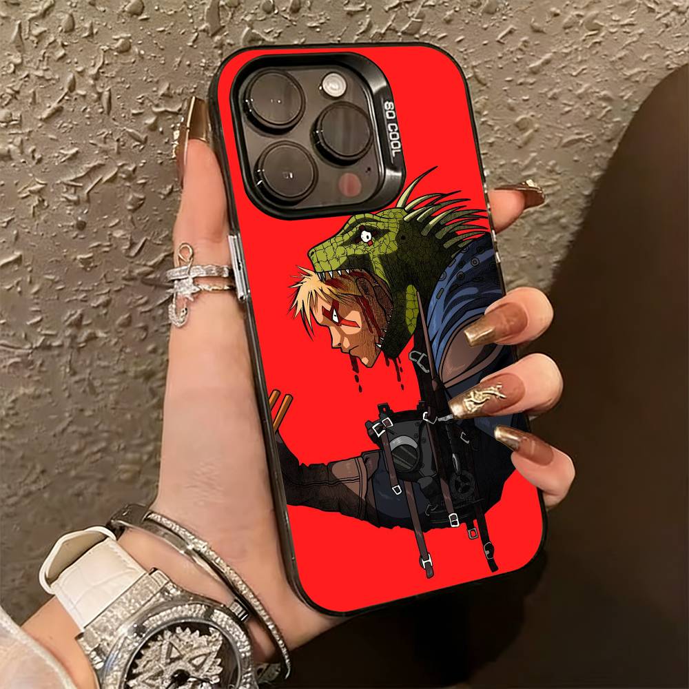 Dorohedoro  Phone Case For iPhone 17,16,15,14,13,12,11 Plus,Pro Max,XS,Colorful Silver Black Cover