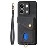 Vertical Cards Solt Wallet Leather Case For Xiaomi Redmi Note 13 Pro Plus 12 11S 12T(Pro) POCO X6 X5 F5 4G 5G Magnetic Cover