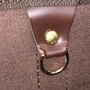Used Louis Vuitton Damier Keepall 50 N41427 Boston Bag Canvas Brown Authentic 13296