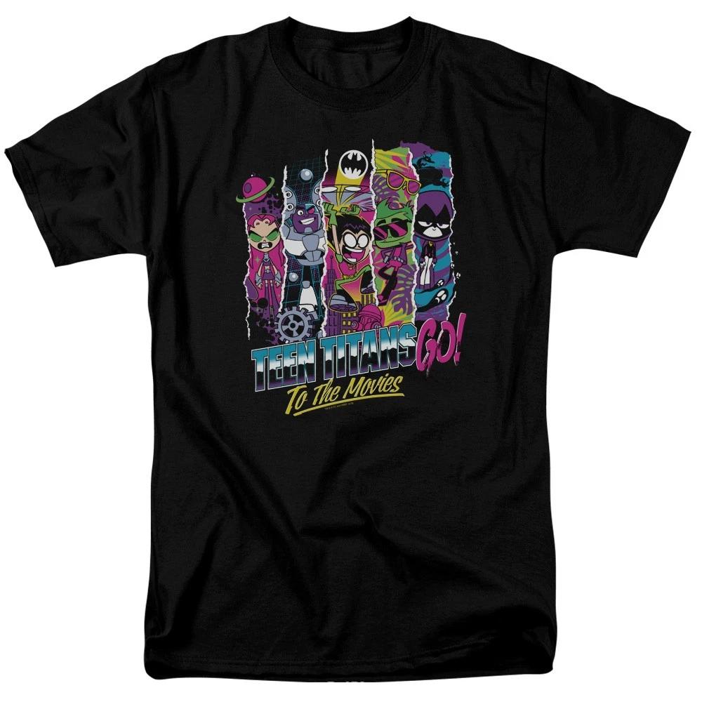 Teen Titans Go To The Movies To The Movies Licensed Adult T-Shirt M