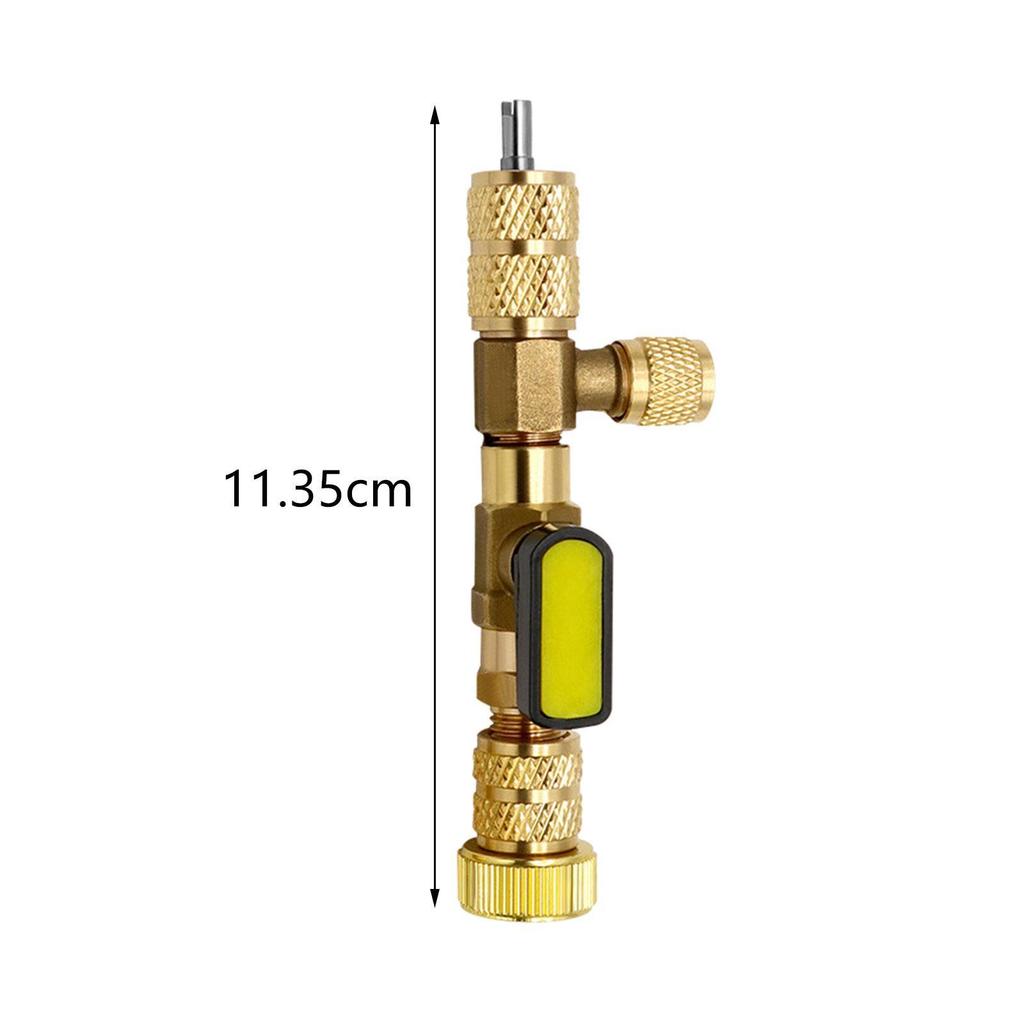 Valve Core Remover Parts 1/4 & 5/16 Port for Equipment Repairing Accessories Single