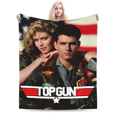 Classic Movie Top Gun Printing Blankets Quality Soft  Bedding Throws Autumn Girls Boys Home Decor Print Bedspread