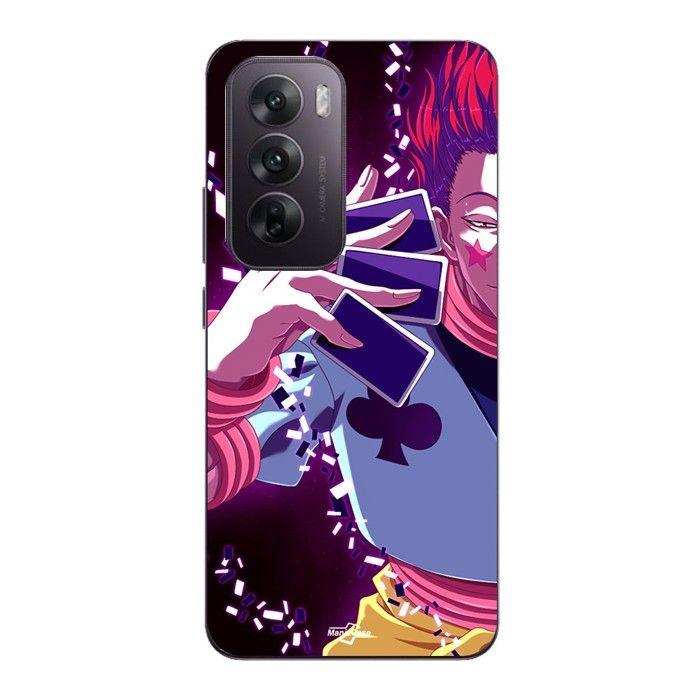 Coque Pour Oppo Reno 12 5g Hisoka Morow et les carte hunter x hunter anime Maniacase
