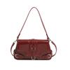 Bag lady 2025 new trendy high sense fashion shoulder messenger bag retro versatile Internet celebrity explosion small square bag