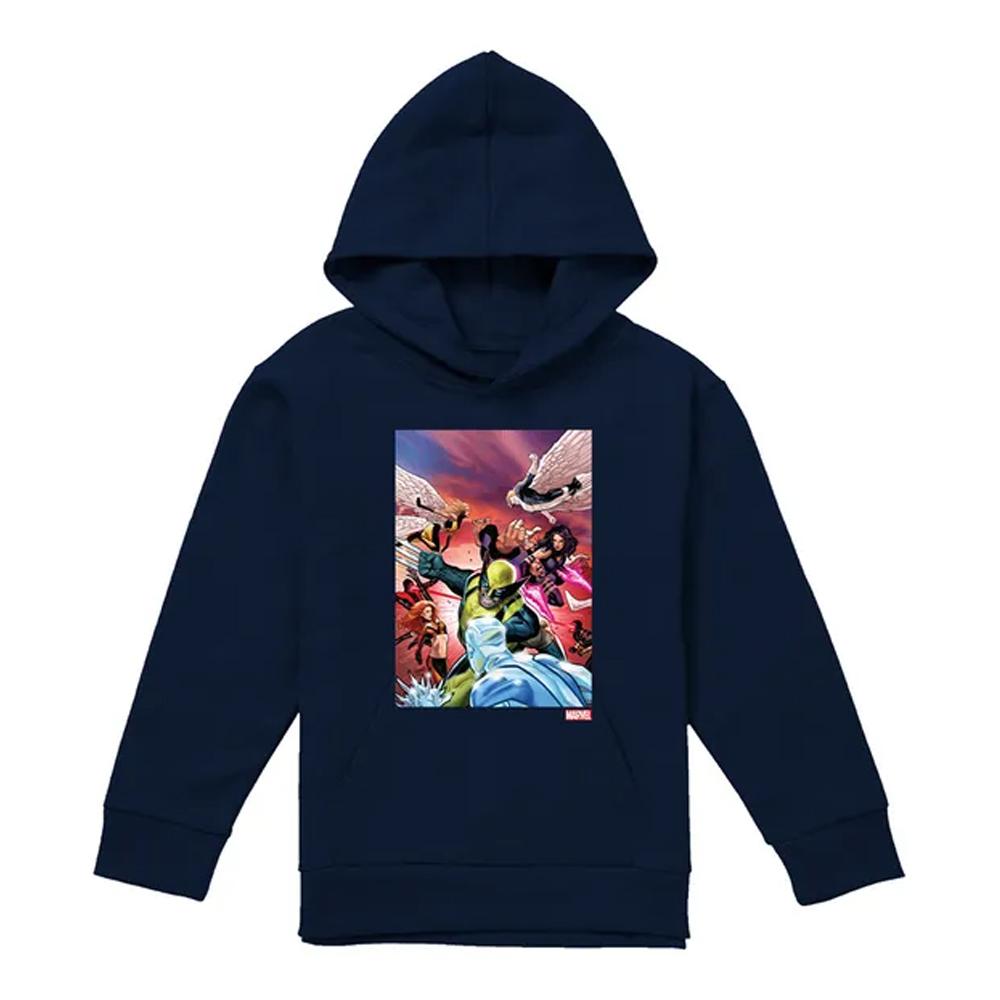 X-Men Childrens/Kids Team Defend Pull Over Hoodie