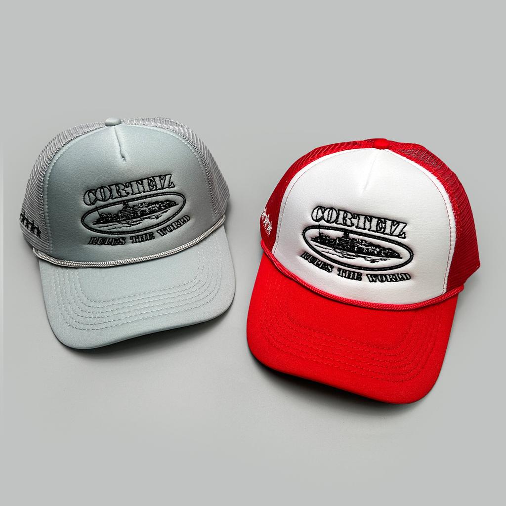 Spring/Summer Personality Cruise Letter Pentagram Baseball Cap Men'S And Women'S Shade Hip Hop Mesh Truck Hat
