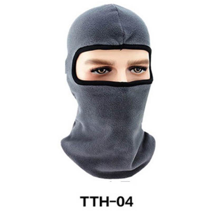 Winter Warm Hood Men's Windproof and Cold-proof Motorcycle Fleece Mask Ski Face Mask Outdoor Cycling Equipment