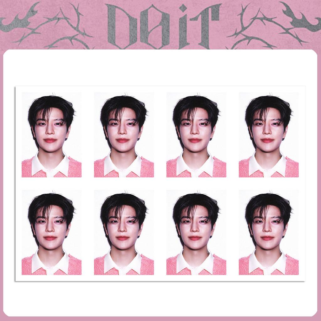Neues Stray Kids Combo Do It Id-Foto-Aufkleber Skzoo Id-Foto-Aufkleber Ein-Zoll-Foto PVC-Aufkleber Reisepass-Zubehör Geschenk