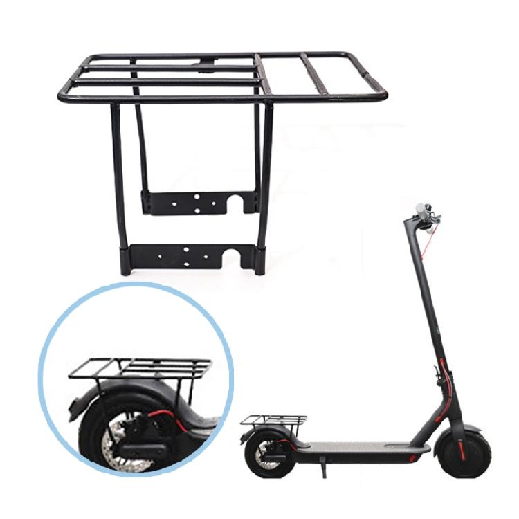 Aluminiumlegierung Elektroroller Gepäckträger hinten Verdickter Gepäckträger hinten Roller Aufbewahrung Hinteres Regal Einfach zu installieren