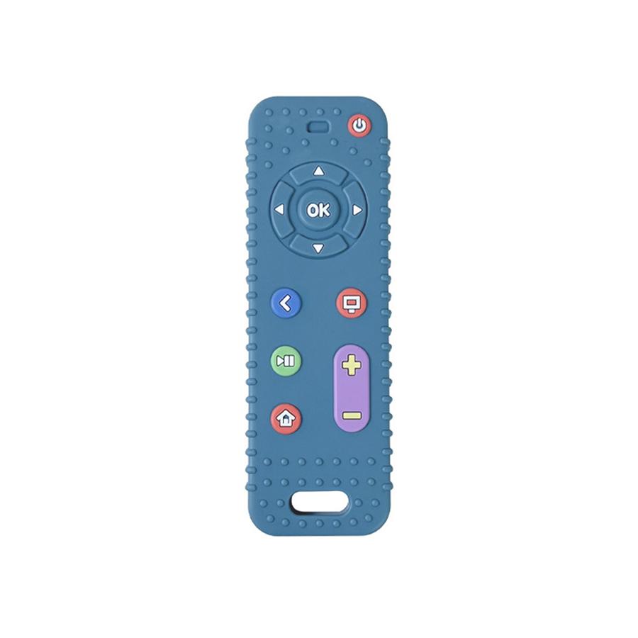Non-Toxic Children'S Silicone Remote Control Teether Baby Oral Appetite Period Soothing Remote Control Teething Bite Gum Anti-Eating Toys