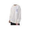 New MLB Sweatshirt Unisex Ivory White 31MT05941-50I