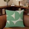 Abstract GREEN Bauhausstyle   Cushion Cover Car Throw Pillow Case For Sofa Car Christmas Gift