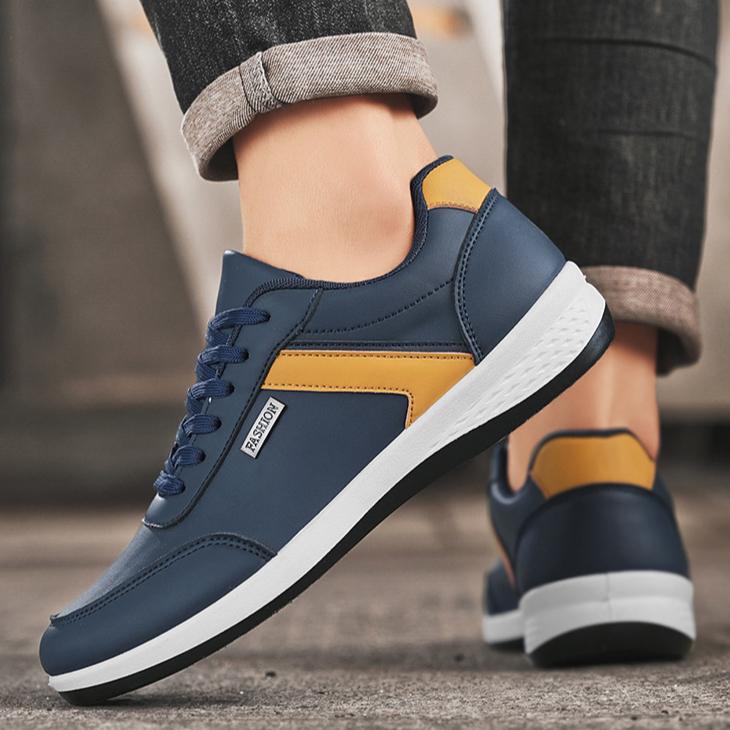 Herren Klassischer Britischer Stil Lässige Business Schuhe Low Top Schnürschuhe Runde Zehen Alltagskomfortschuhe Minimalistische Freizeitschuhe Schnürschuhe Sportschuhe
