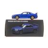 PAUDI MODEL 1/64 Scale Diecast Model Car GT-R R34 Skyline 2000 Nissan V Spec II (Blue)