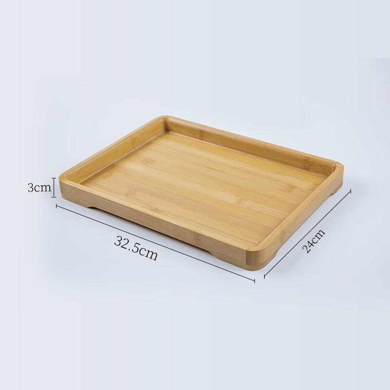 Rectangular Bamboo Serving Tray