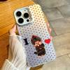 Cute M-monchhichis Phone Case For iPhone 17,16,15,14,13,12,11 Plus,Pro Max,XS,Colorful Silver White Cover