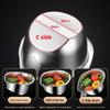 1PCS Rice Washer Strainer Bowl Stainless Steel Rinser With Side Drainers Multipurpose Strainer for Cleaning Fruits Vegetables