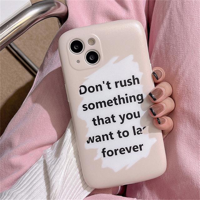 Ästhetische Buchstaben Schminkspiegel Flip Handyhülle für iPhone 14 13 12 Pro Max 11 Cartoon Hase Panda Halter Schutzhülle Soft Cover