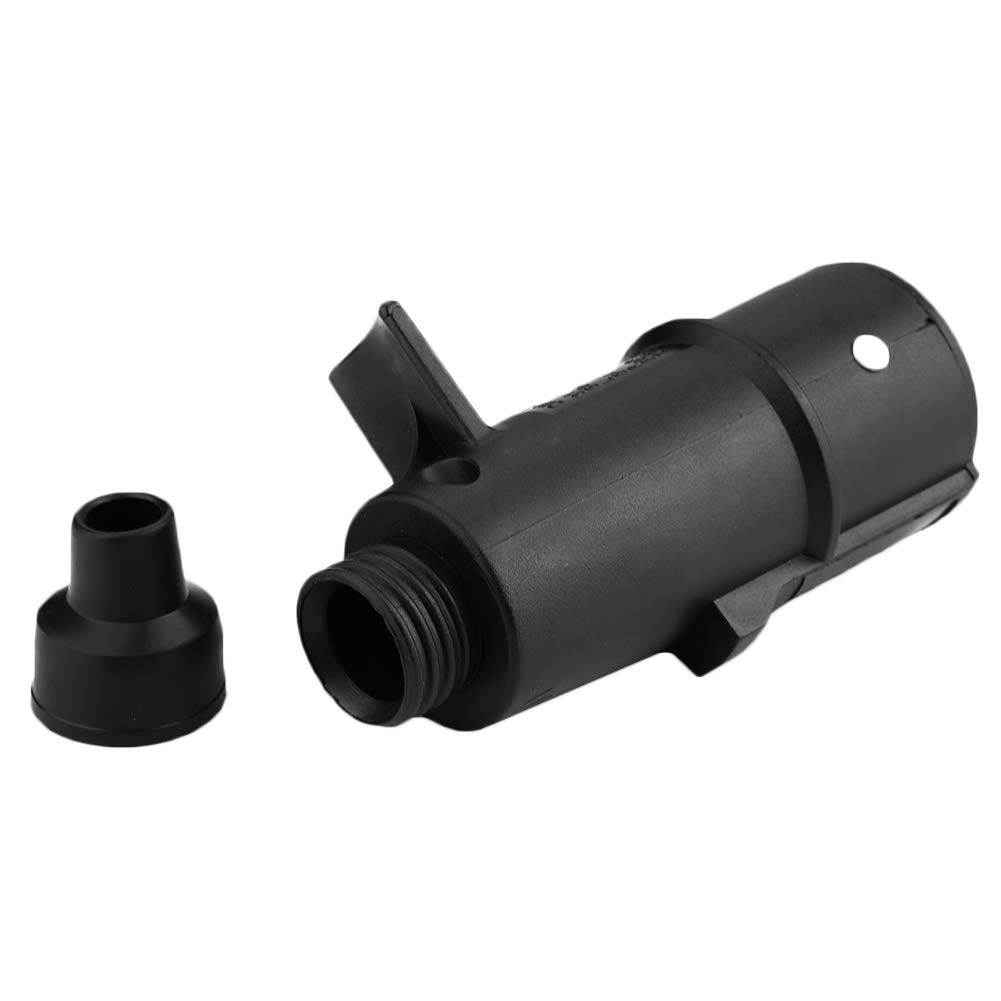 7 Pin Trailer Plug, Qiilu European Style 24V7 Pin Trailer Plug Connector N Type Other Auto Parts