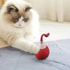 Jouets de balle interactive pour chat Balle roulante automatique pour chaton Jouets électriques intelligents pour animaux de compagnie rechargeables avec capteur teaser Jouet balle pour chat
