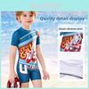 Classic Ultraman Childrens Swimsuit With Polyester Fabric For Pool And Beach Fun