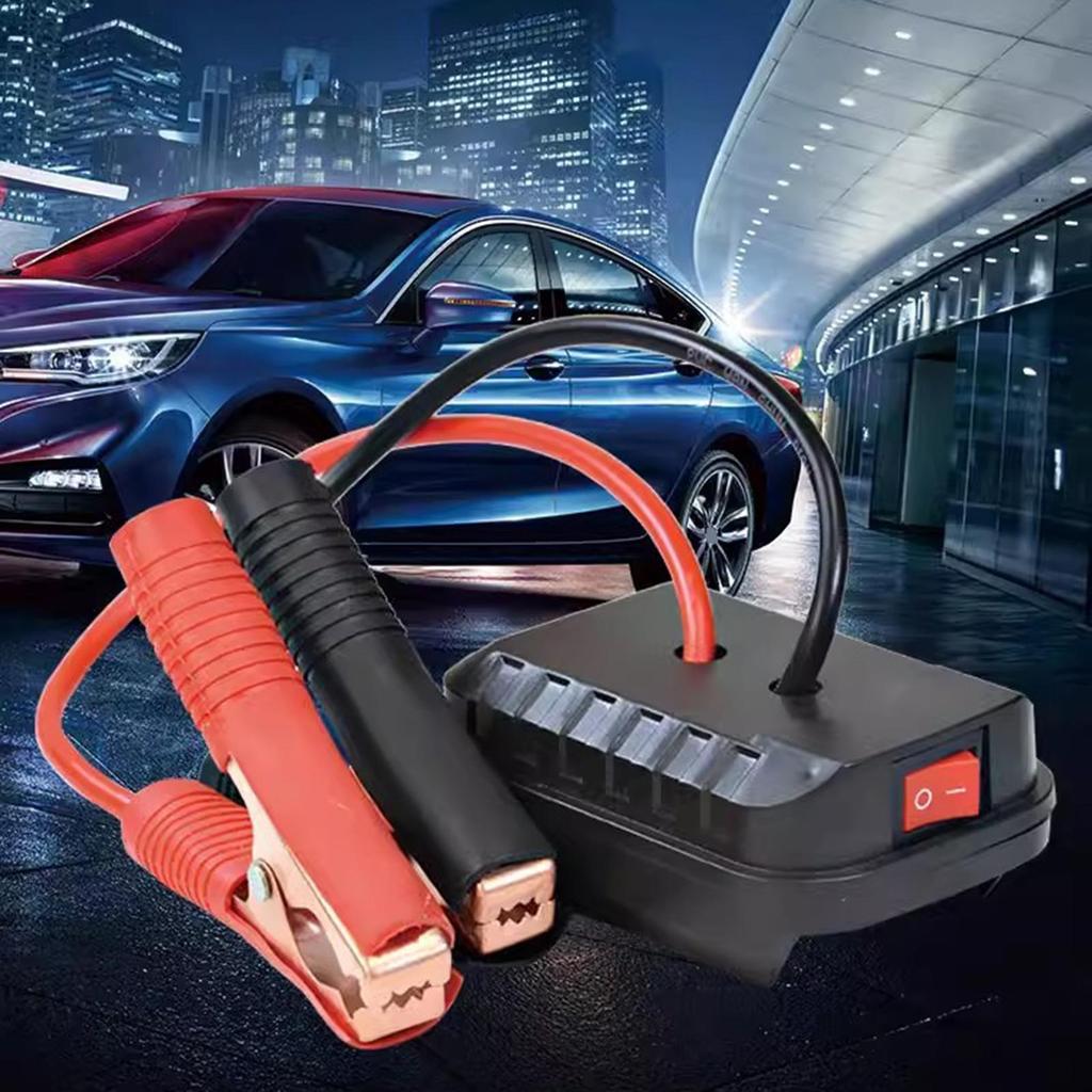 18-21V Car Jump Starter Safe Portable Battery Booster for RV Camping, Auto Emergency Power Inverter, Outdoor Vehicle Rescue Tool