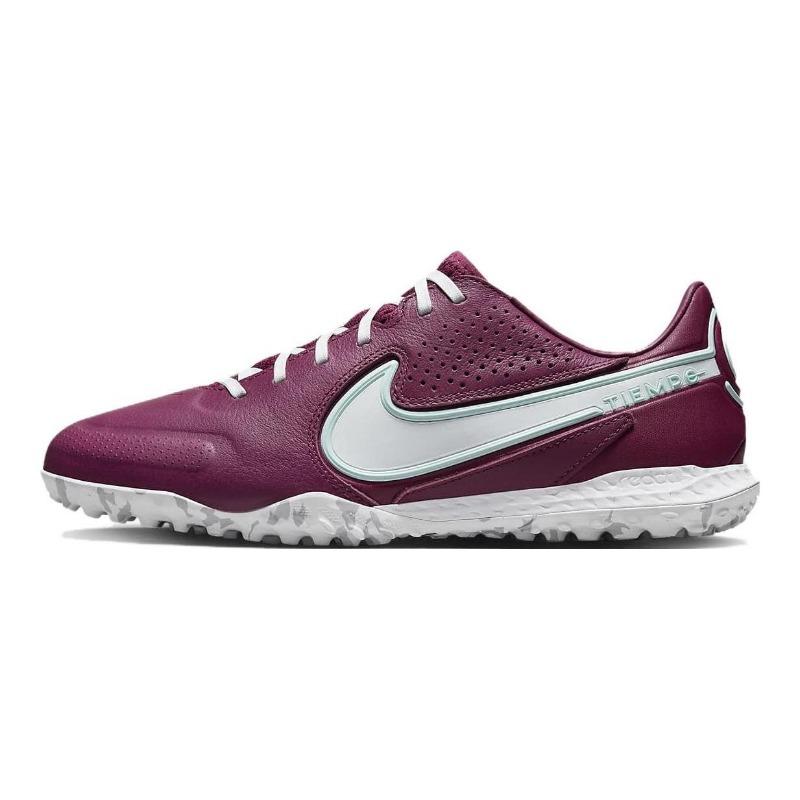 Nike Tiempo Legend 9 React Pro Unisex Low TF Turf Soccer Shoes Red White DA1192-614 EU 40